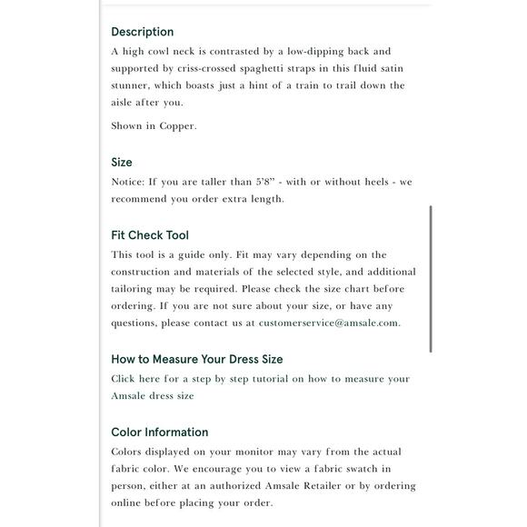 EUC ROSE color Amsale Alicia dress sz: 2 - Picture 14 of 16